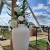 Vaas met Decoratie Witte Vaas