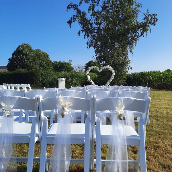 Trouwstoel Decoratie