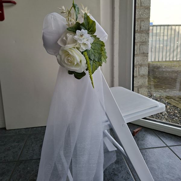 Trouwstoel Decoratie