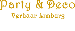 Party & Deco Verhuur Limburg Logo